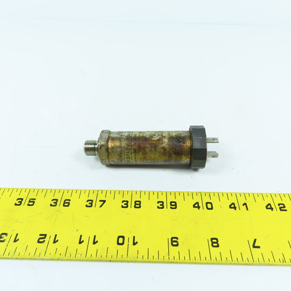Hydac HAD 3745-E-400-000 905214 1/4" Pressure Transmitter 12-30 VDC 0-400 Bar