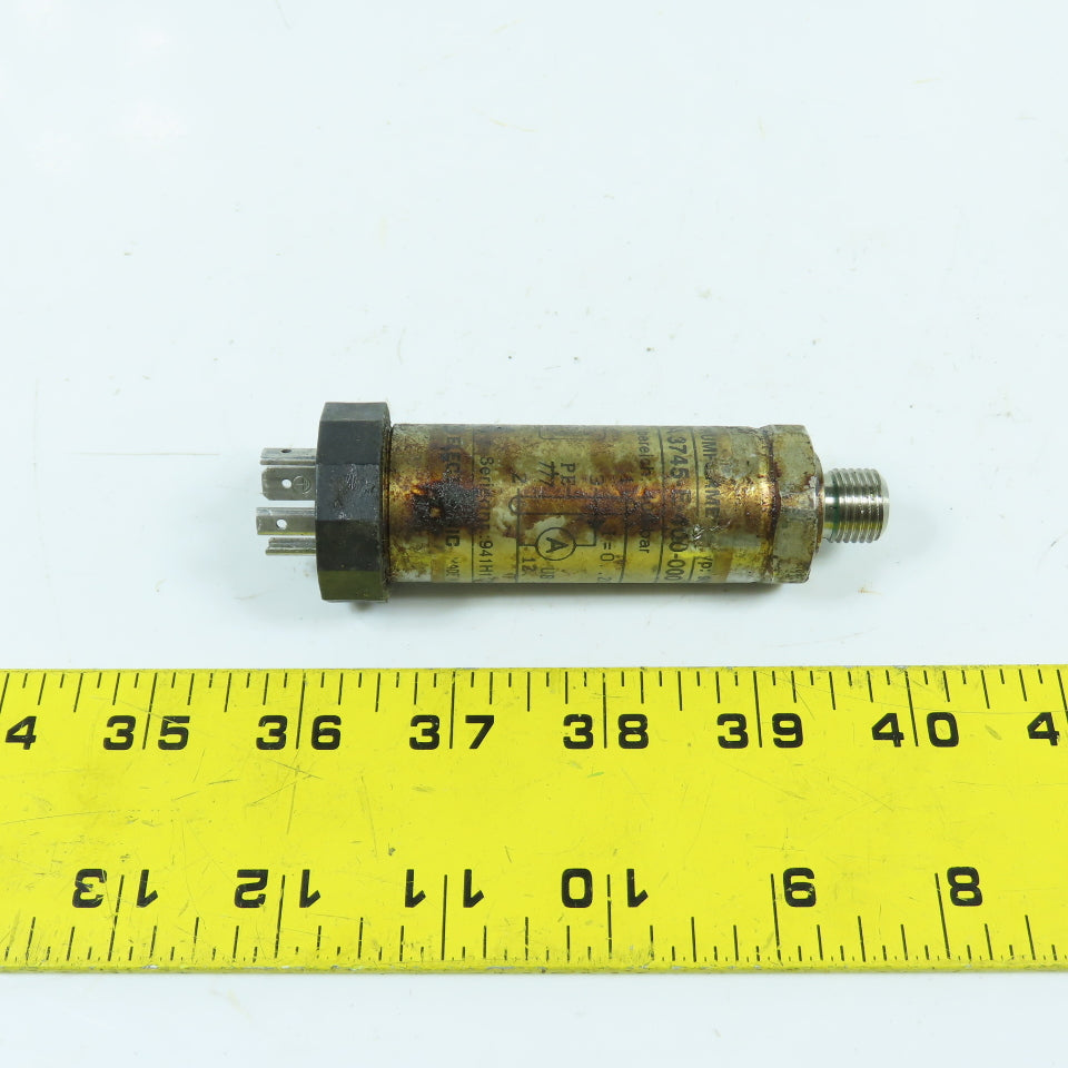 Hydac HAD 3745-E-400-000 905214 1/4" Pressure Transmitter 12-30 VDC 0-400 Bar