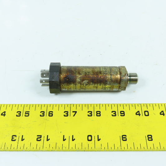 Hydac HAD 3745-E-400-000 905214 1/4" Pressure Transmitter 12-30 VDC 0-400 Bar