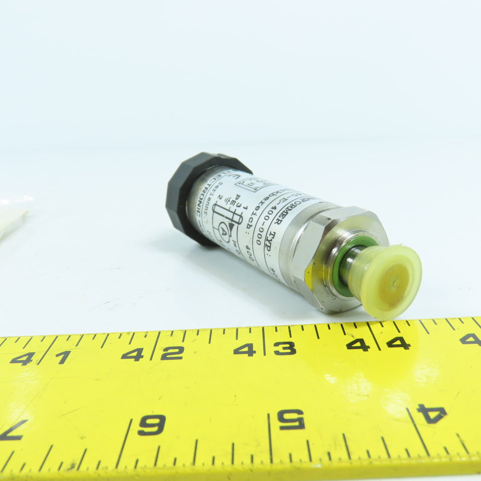 Hydac HAD 3745-E-400-000 905214 1/4" Pressure Transmitter 12-30 VDC 0-400 Bar