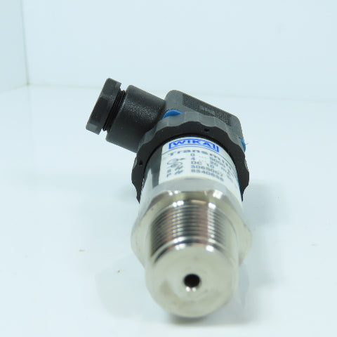 Wika 8340638 S-10 Pressure Transmitter 0-5000PSI 10-30V DC 4-20mA 1/2" NEW