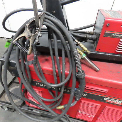Lincoln Electric Power Wave 455 208-460V 570A Wire Feed MIG Welder Package
