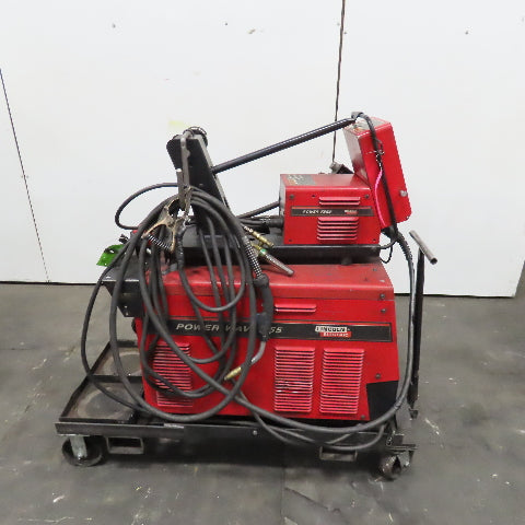 Lincoln Electric Power Wave 455 208-460V 570A Wire Feed MIG Welder Package