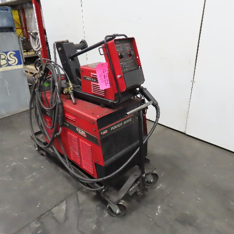 Lincoln Electric Power Wave 455 208-460V 570A Wire Feed MIG Welder Package