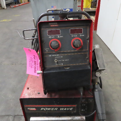 Lincoln Electric Power Wave 455 208-460V 570A Wire Feed MIG Welder Package