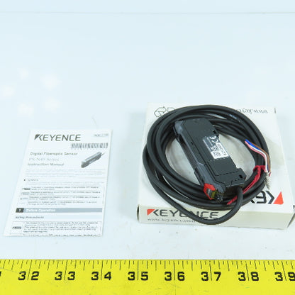 Keyence FS-N43P Digital Fiber Optic Sensor 12-24VDC NEW
