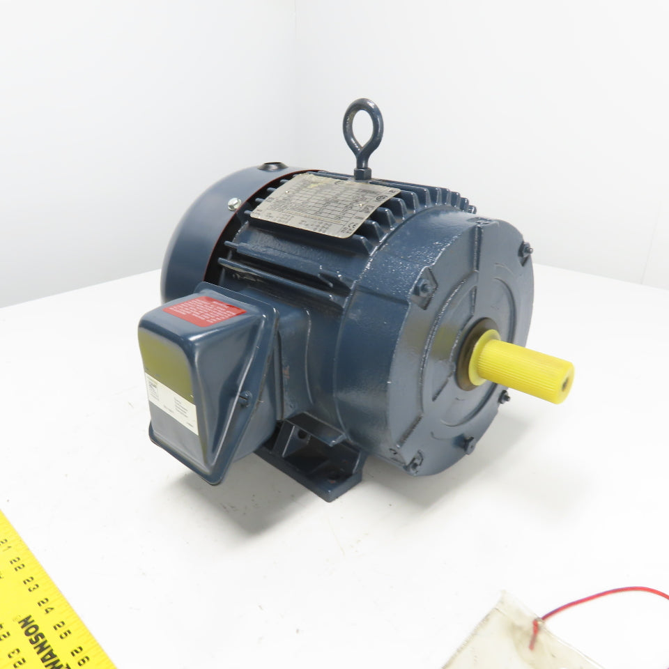 Century TE121 3HP AC Electric Motor 230/460V 3Ph 182T Frame