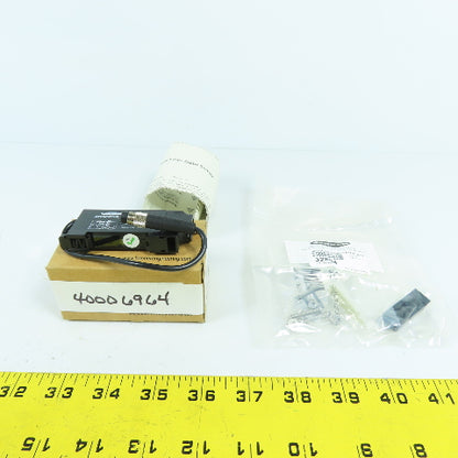 Banner 33715 D12SP6FVQ Glass Fiber Optic Sensor 10-30V DC NEW