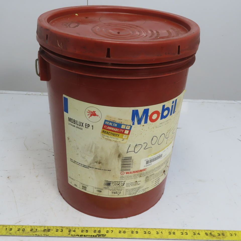 Mobil Mobilux EP1 35Lb Bucket of Lithium Grese