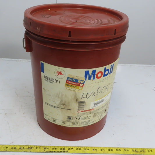 Mobil Mobilux EP1 35Lb Bucket of Lithium Grese