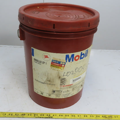 Mobil Mobilux EP1 35Lb Bucket of Lithium Grese