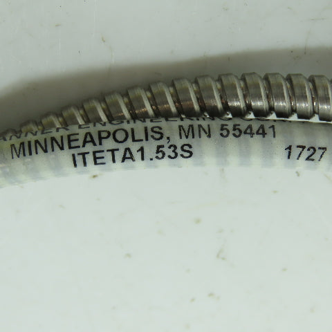 Banner ITETA1.53S High Temperature Glass Fiber Optic Cable 0.91m NEW