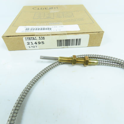 Banner ITETA1.53S High Temperature Glass Fiber Optic Cable 0.91m NEW