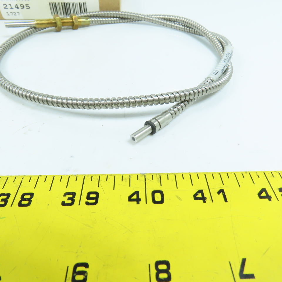 Banner ITETA1.53S High Temperature Glass Fiber Optic Cable 0.91m NEW