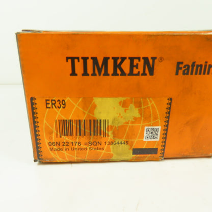 Timken Fafnir ER39 Insert Ball Bearing 2-7/16" Bore W/ Set Screw