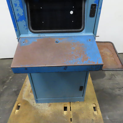 Free Standing Operator Computer Rack Electronics Control Station Cabinet
