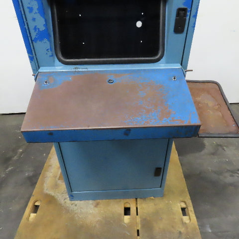 Free Standing Operator Computer Rack Electronics Control Station Cabinet