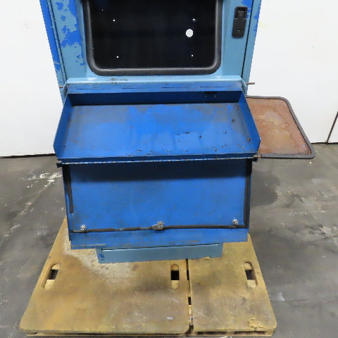 Free Standing Operator Computer Rack Electronics Control Station Cabinet