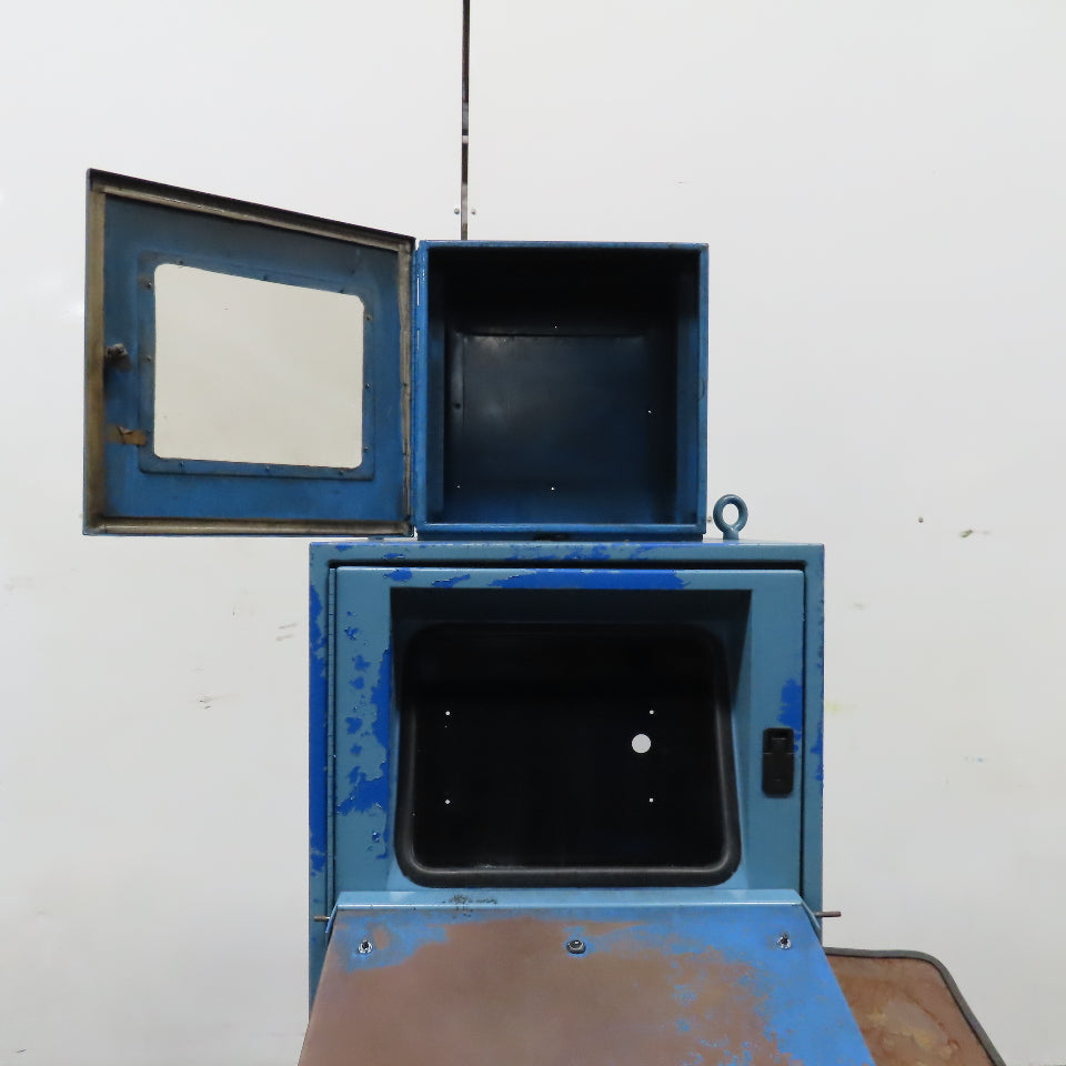 Free Standing Operator Computer Rack Electronics Control Station Cabinet