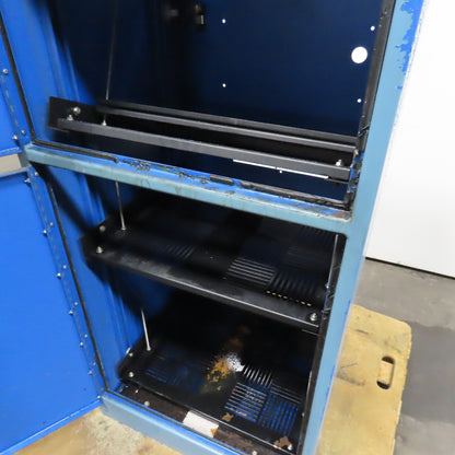 Free Standing Operator Computer Rack Electronics Control Station Cabinet