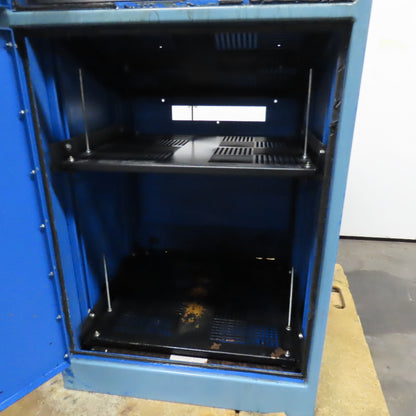 Free Standing Operator Computer Rack Electronics Control Station Cabinet