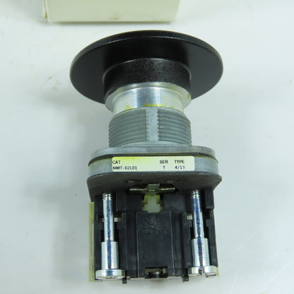Allen Bradley 800T-D2LD1 SerT 30mm Mushroom Head Momentary Contact Push Button