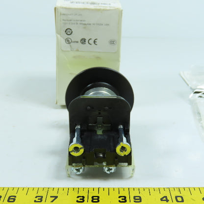 Allen Bradley 800T-D2LD1 SerT 30mm Mushroom Head Momentary Contact Push Button