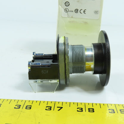 Allen Bradley 800T-D2LD1 SerT 30mm Mushroom Head Momentary Contact Push Button