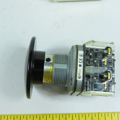 Allen Bradley 800T-D2LD1 SerT 30mm Mushroom Head Momentary Contact Push Button