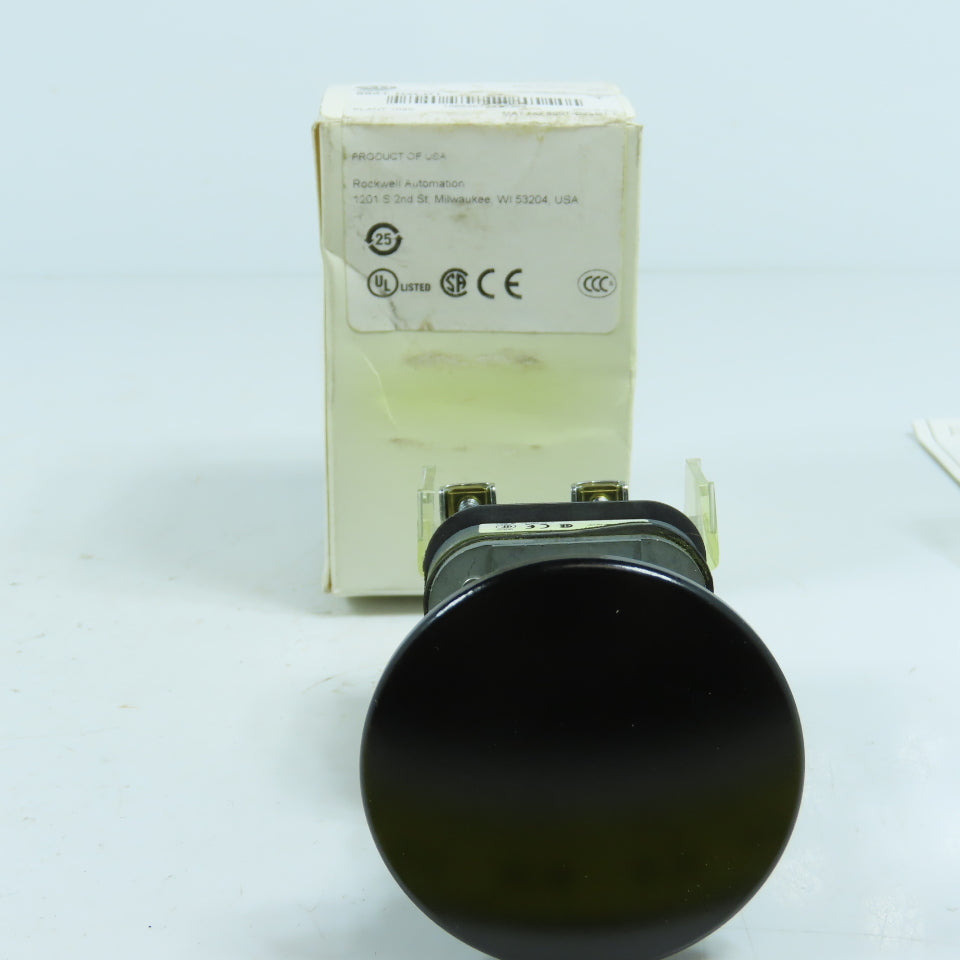 Allen Bradley 800T-D2LD1 SerT 30mm Mushroom Head Momentary Contact Push Button