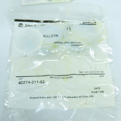 Allen Bradley 800T-D2LD1 SerT 30mm Mushroom Head Momentary Contact Push Button