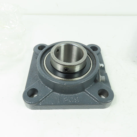 KML UCF209-28 4-Bolt Flange Mount Block Ball Bearing 1-3/4" Bore