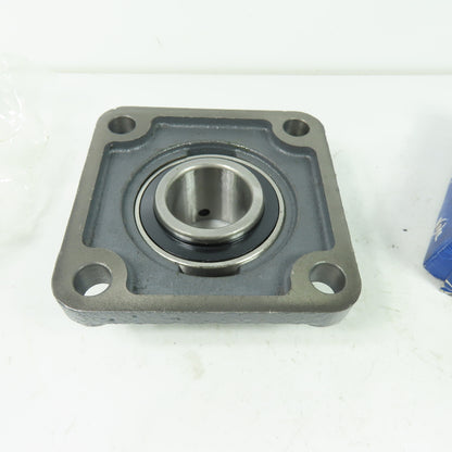 KML UCF209-28 4-Bolt Flange Mount Block Ball Bearing 1-3/4" Bore