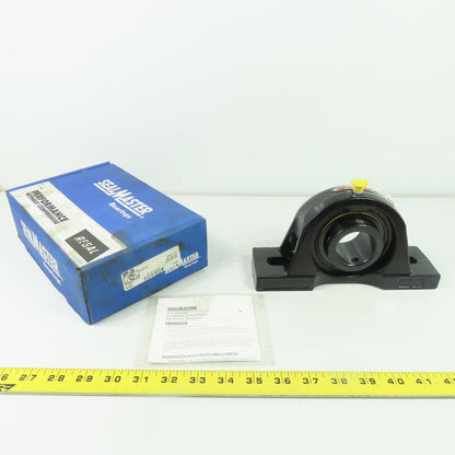SealMaster MP-28 2-Bolt Flange Mount Pillow Block Ball Bearing 1-3/4" Bore