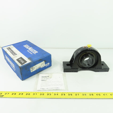 SealMaster MP-28 2-Bolt Flange Mount Pillow Block Ball Bearing 1-3/4" Bore