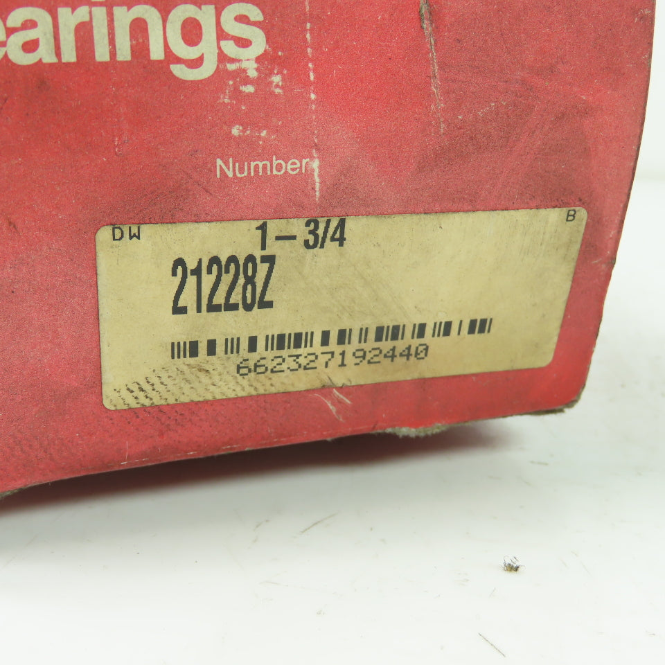 Link-Belt 21228Z 2-Bolt Pillow Block Sleeve Bearing 1-3/4"