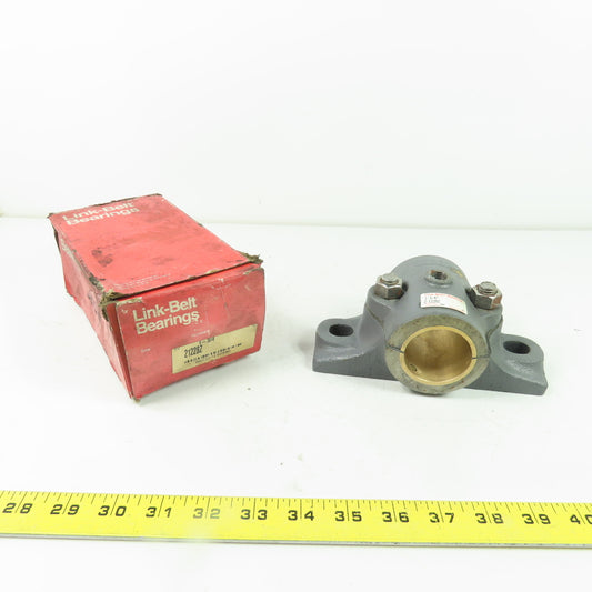 Link-Belt 21228Z 2-Bolt Pillow Block Sleeve Bearing 1-3/4"