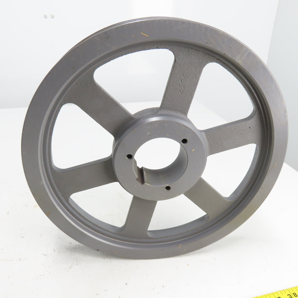 Browning 2TB136 13-7/8" OD 2-Groove V-Belt Pulley Split Taper NEW
