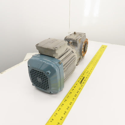 SEW Eurodrive SA57/T DRN60S4 44.22 Ratio Helical Gear Motor 230/460V 3PH 40RPM