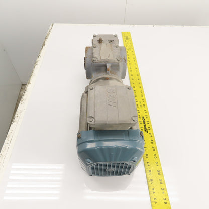SEW Eurodrive SA57/T DRN60S4 44.22 Ratio Helical Gear Motor 230/460V 3PH 40RPM