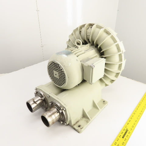 Elektror SD7/NA 4.70kW Single Stage Side Channel Blower 277/480V 3PH Tested