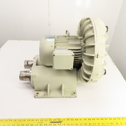 Elektror SD7/NA 4.70kW Single Stage Side Channel Blower 277/480V 3PH Tested