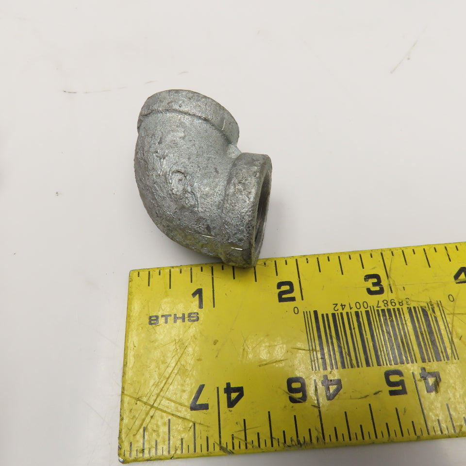 Ward 1/2" Galvanized Elbow 90° Pipe Fitting Lot Of 13