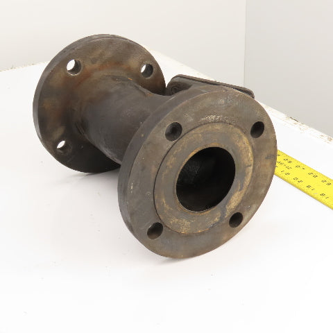 3" x 3" x 1-1/4" NPT Cast Iron Wye Y Strainer Mueller Steam Style