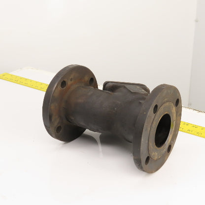 3" x 3" x 1-1/4" NPT Cast Iron Wye Y Strainer Mueller Steam Style