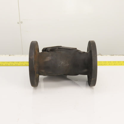 3" x 3" x 1-1/4" NPT Cast Iron Wye Y Strainer Mueller Steam Style