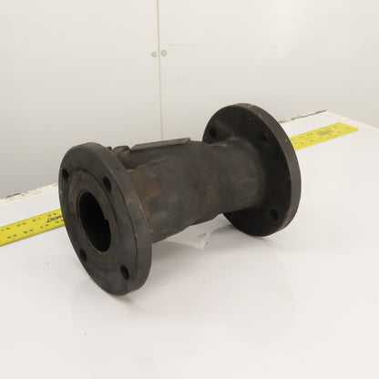 3" x 3" x 1-1/4" NPT Cast Iron Wye Y Strainer Mueller Steam Style