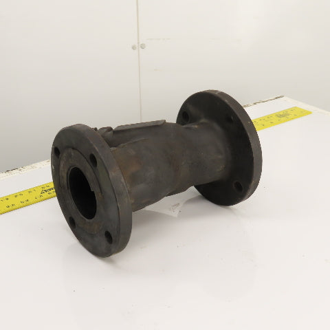 3" x 3" x 1-1/4" NPT Cast Iron Wye Y Strainer Mueller Steam Style