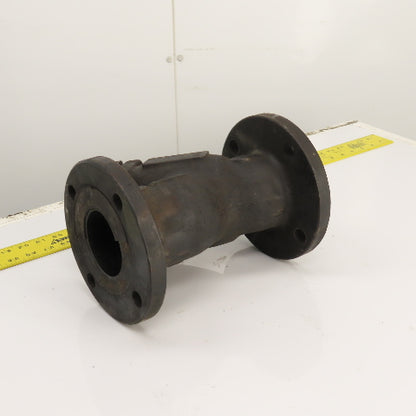 3" x 3" x 1-1/4" NPT Cast Iron Wye Y Strainer Mueller Steam Style