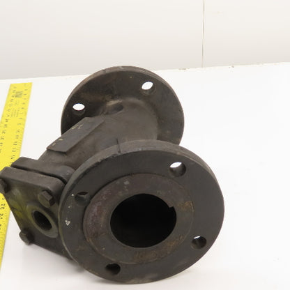 3" x 3" x 1-1/4" NPT Cast Iron Wye Y Strainer Mueller Steam Style